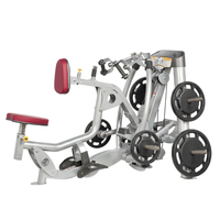 Machine de musculation HOISDT Fitness à charge de plaques en acier pour exercices des jambes et du dos, idéale pour la musculation en salle de sport