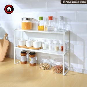 Estantes de <span class=keywords><strong>cocina</strong></span> medianos, estantes apilables expandibles, estantes <span class=keywords><strong>para</strong></span> especias, organizadores de <span class=keywords><strong>cocina</strong></span>, organizador de almacenamiento, organizador de especias <span class=keywords><strong>para</strong></span> <span class=keywords><strong>Cocina</strong></span> - Product Image 4