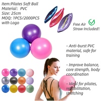 Kit de yoga tout-en-un avec logo personnalisé, équipement de Pilates, haltères en silicone, bande de résistance, bloc de yoga, mini-ballon, anneau de yoga, tapis de yoga, bloc de yoga