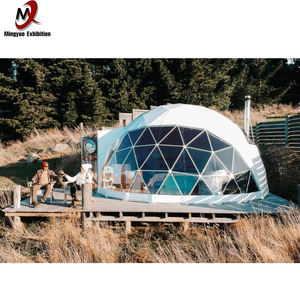 Luxueux et beau couple 6M en plein air tente de dôme avec équipement de salle de bain - Product Image 3