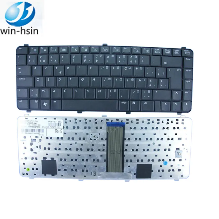 Laptop keyboard for HP 6530s 6531s 6535s 6730s 6735s FR black azerty notebook keyboard