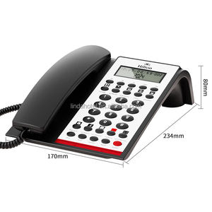 Modèles explosifs identification de l'appelant téléphone d'hôtel ligne <span class=keywords><strong>fixe</strong></span> ensemble téléphonique de chambre d'hôtel filaire <span class=keywords><strong>professionnel</strong></span> - Product Image 4