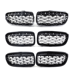 Calandre de pare-chocs avant auto pour <span class=keywords><strong>BMW</strong></span> Série 3 F30 320li Grilles de course en maille 2012-2019 <span class=keywords><strong>Grille</strong></span> de ventilation de radiateur d'admission d'air - Product Image 1