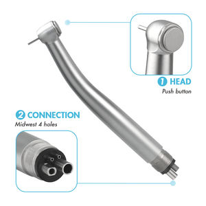 Pieza de mano <span class=keywords><strong>Dental</strong></span> Led 3 pulverizadores de agua turbina de aire pieza de mano 4 agujeros pieza de mano <span class=keywords><strong>Dental</strong></span> de alta velocidad - Product Image 6