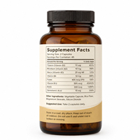 Complexe de vitamine B6 B7 B12 et suppléments de betterave en capsules de vitamine B pour adultes stimulant le métabolisme vente en ligne