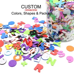 Colorful Alphabet Self-Adhesive Foam Letters A-Z Value Pack DIY Craft Supplies For Students And Kids Toy Stickers
