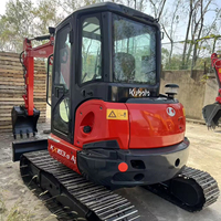 JAPONYA Yüksek Kaliteli Orijinal İkinci El Kubota Mini Kx163 Ekskavatör Düşük Saat Sayısıyla, İyi Performanslı, Online Sıcak Fırsat Daha Ucuz ORİJİNAL