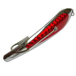 Señuelo de pesca de curricán blanco, cebos de pesca, cucharas de arrastre para pesca de aguas profundas, 110MM, 15G, OEM de fábrica - Product Image 6