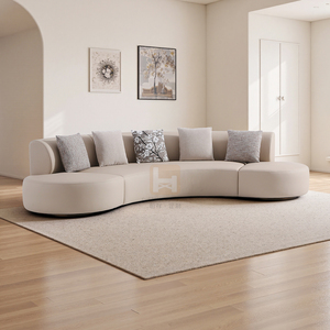 <span class=keywords><strong>Canapé</strong></span>-lit d'angle en <span class=keywords><strong>cuir</strong></span> <span class=keywords><strong>microfibre</strong></span> de style italien moderne, avec structure en bois, personnalisable pour appartement, hall d'hôtel, bureau - Product Image 4