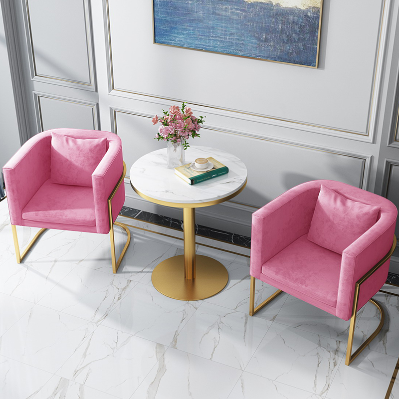 2020 Popular modern metal coffee Round Table