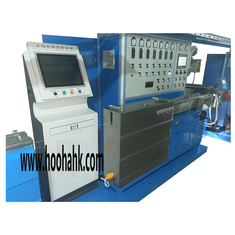 High Tenacity Material Extrusion Machine FEP / PTFE / PFA Coating Machine For Power Cable