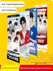 批发便携式 X 形铝制卷起式展示架可调节高度 X 形展示横幅架工厂低价促销 - Product Image 2