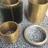 Rouleau à aiguilles de perforation à froid TDF, rouleau à broches en acier sur mesure pour film plastique et tissu non tissé, pour poinçonnage et perforation à froid