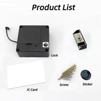 Serrure de tiroir dissimulée NFC pour armoire intelligente, personnalisable OEM/ODM, avec lecteur de carte électronique IC