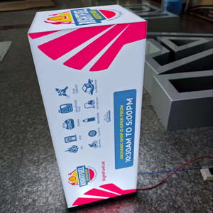 Caja <span class=keywords><strong>de</strong></span> luz publicitaria Tienda al aire libre personalizada Señalización LED Caja <span class=keywords><strong>de</strong></span> luz 3D Letra LED Letrero comercial - Product Image 1