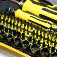 Cr-v 70pcs Kit d'outils de réparation interchangeables Jeu d'embouts de tournevis magnétiques à douille de précision pour l'électronique téléphonique