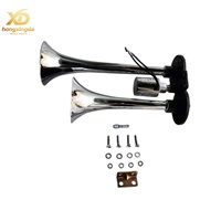 Klaxon pneumatique bicolore pour camion lourd WG977162700003 WG900002700002, Klaxon pneumatique avec électrovanne compatible Sinotruk Howo
