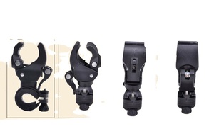 Vente en gros de matériel de vélo automoteur portable Clip de lampe de poche universel rotatif à 360 degrés pour vélos de route - Product Image 6