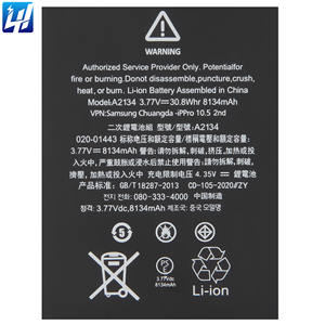 8134Mah A2134 A2123 A2152 A2153 A2154 Air 3 Hoge Duurzaamheid Factory Supply Batterij Voor Ip Pro 10.5 2nd - Product Image 4