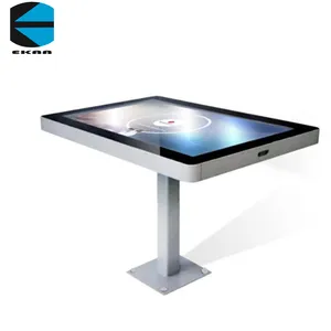 EKAA 21.5英寸咖啡店或餐厅触摸交互式智能桌，带多点触摸和防水桌