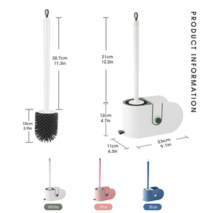 Masthome nuovo design per la casa con il supporto durevole TPR moda rotonda wc con box scopino - Product Image 2