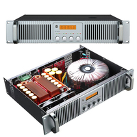 Class-TD 8 2U Profesyonel Güç Amplifikatörü 4 Kanal*800W Alüminyum Gövdeli Surround Ses Yüksek Çözünürlüklü Ses Sahne Performansı PA Hoparlör