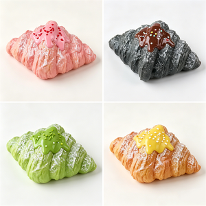 ถ้วยไอศกรีมซอฟต์เสิร์ฟปลอม รุ่นจำลอง ไอศกรีมสีขาวประดิษฐ์ ของตกแต่งอาหารเสมือนจริง อุปกรณ์ประกอบฉากถ่ายวิดีโอ พลาสติก PU - Product Image 1