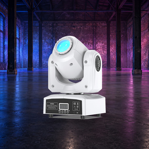 Projecteur de scène à tête mobile 24W avec LED 10W, rotation horizontale 540°, inclinaison verticale 270° pour discothèque, bar, karaoké - Product Image 3