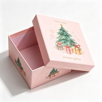 Individuell Bedruckte Schokoladen-Weihnachtsboxen Verpackung für Einzelhandel Bäckerei Süßigkeiten Kekse und Saisonale Feiertagsgeschenk-Promotionen