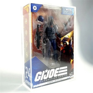 YAGELI Custom Design G.I.JOE <b>Model</b> Figure Clear Acrylic Sliding Bottom Display Case with Customizable Color & Size - Product Image 6