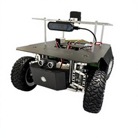 Plateforme de châssis robotique ROS 4x4 OEM avec caméra de profondeur LiDAR 360°, IMU 9 axes, 24V 10Ah, kit de développement UGV pour navigation autonome