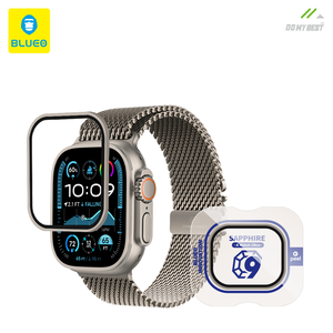 Protector de Reloj de Zafiro Antirrayaduras y Kit de Marco de Aleación de Titanio para Reloj Deportivo con Herramientas de Fácil Instalación - Product Image 3