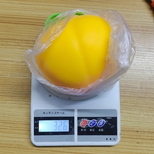 Juguete Antiestrés Creativo con Forma de Durazno, Herramienta para Aliviar el Estrés, Durazno Amarillo de Rebote Lento y Suave para Apretar - Product Image 4