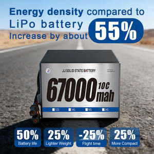 Batería de Dron de Estado Semisólido de Alta Densidad Energética y Larga Duración 6S 12S 16S <span class=keywords><strong>22S</strong></span> 24S 67000 mAh de Alta C y Descarga Rápida Lipo para UAV - Product Image 3