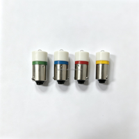 Ampoule LED à baïonnette BA9S, interrupteur de style suisse AC/DC 12V à 240V avec voyant lumineux coloré, adaptée à diverses lumières de signalisation