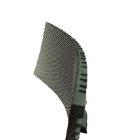 Extérieur P4 IP65 Soft LED Module 3500 Nits Front Service Magnet Curve ± 30 ° Colonne-Wrapping LED Screen Rubber Mask