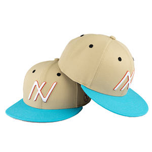 Casquette ajustée de haute qualité en tissu acrylique et laine, broderie plate à 6 panneaux, personnalisable, TCAP Chine - Product Image 1