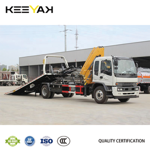 ISUZU FTR Roll Back Tow <strong>Truck</strong> With Crane 10 Ton &amp; Optional Ton Capacity Lifting &amp; <strong>Towing</strong> <strong>Wrecker</strong> for Sale