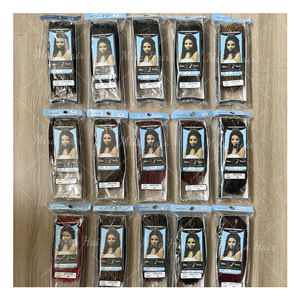 Fabriek Groothandel 10 "Pre-Twisted <span class=keywords><strong>Afro</strong></span> <span class=keywords><strong>Kinky</strong></span> Veerkrachtige <span class=keywords><strong>Twist</strong></span> Hoge Temperatuur Synthetische Ombre Hair Extension Gehaakte Vlecht - Product Image 1