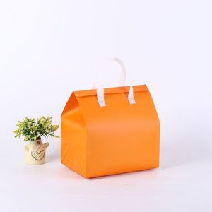 Disposable Wholesale Thermal Insulated Custom Reusable Non-Woven Food Delivery Lunch <b>Cooler</b> Bag with Logo Cartoon Pattern - Product Image 4