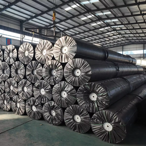 แผ่นใยสังเคราะห์ HDPE บริสุทธิ์ หนา 0.5 มม.-3 มม. ผิวเรียบ/ผิวหยาบ มาตรฐาน ASTM GRI GM13 กันน้ำ สำหรับใช้ในพื้นที่ฝังกลบขยะ บ่อเก็บน้ำ บ่อเก็บกากแร่ บ่อเก็บน้ำเสีย - Product Image 5