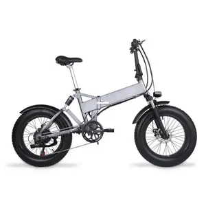 Vélo électrique pliant vélo 20 pouces amovible caché batterie au Lithium 500w pleine Suspension pliable Ebike