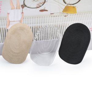 Demi-semelles de refroidissement auto-adhésives, soins des pieds antidérapants, coussin de talon de chaussure en Gel de Silicone de haute qualité - Product Image 3