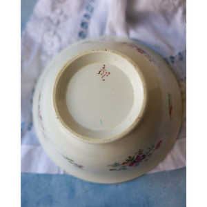 Gabriella P. Late 19th Century English Porcelain <b>Bowl</b> with Yellow Edge Polished Ceramic <b>Soup</b> <b>Bowls</b> <b>Set</b> Cute Bohemian Style - Product Image 2