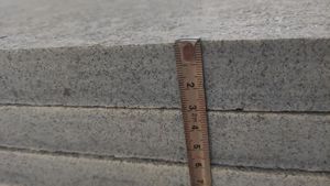 <span class=keywords><strong>Prix</strong></span> Usine Dalles de Pavage Extérieures en Pierre Grise Chine, Durables et Écologiques, Finition Flamme Supérieure 600x600x20mm pour Cour et Villa - Product Image 3