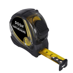 Ruban à mesurer auto-marquant en nylon de 16 pieds avec crochet magnétique Lame en acier inoxydable Système métrique ABS pour la mesure de distance - Product Image 1