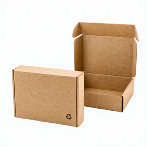 Cajas de Cartón Kraft Ecológicas Impresas Personalizadas para Navidad, Caja de Regalo Rectangular Reciclable de Fabricante Vietnamita - Product Image 1