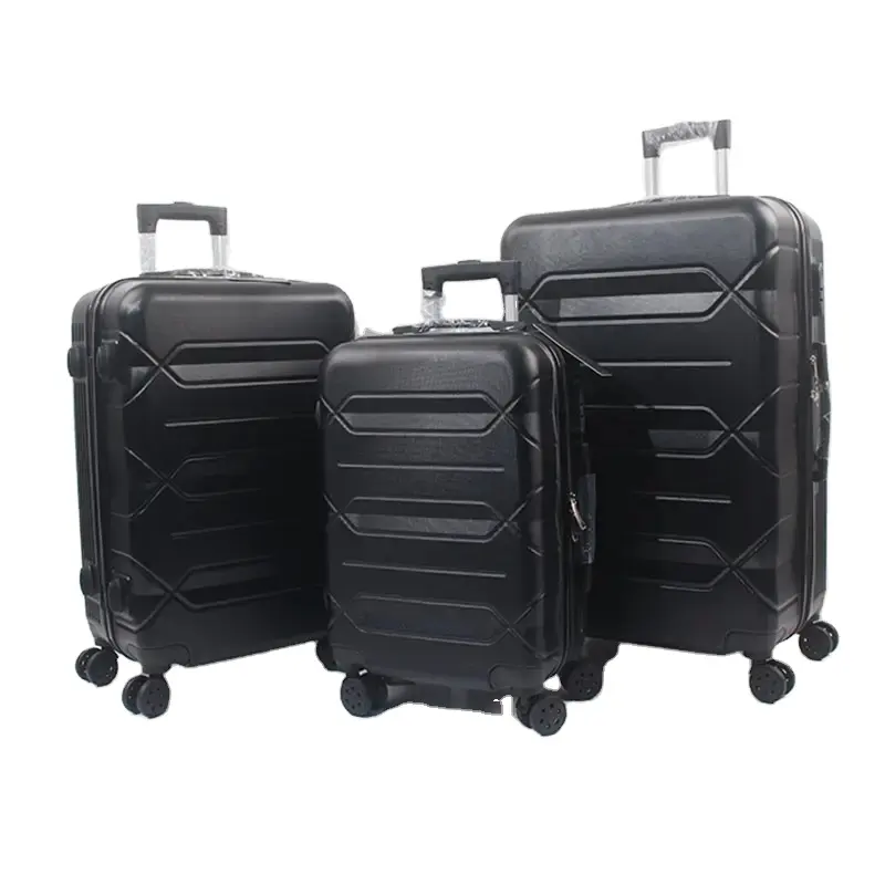 עיצוב חדש למניעת נפילה עגלת תיקי מזוודות נסיעות צבעוניים למקרה קשיח