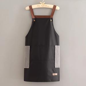 Tabliers en denim blanc pour homme et femme, pour la cuisine, la cuisine, le jardinage, en vente - Product Image 4