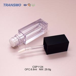 Tubos Vacíos de Plástico Transparente de 5ml con Aplicador para Brillo Labial, Envase Tipo Doe para Uso con Rubor, con Logotipo Personalizado - Product Image 5